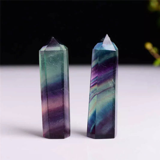 Rainbow Fluorite Tower (50-60mm)